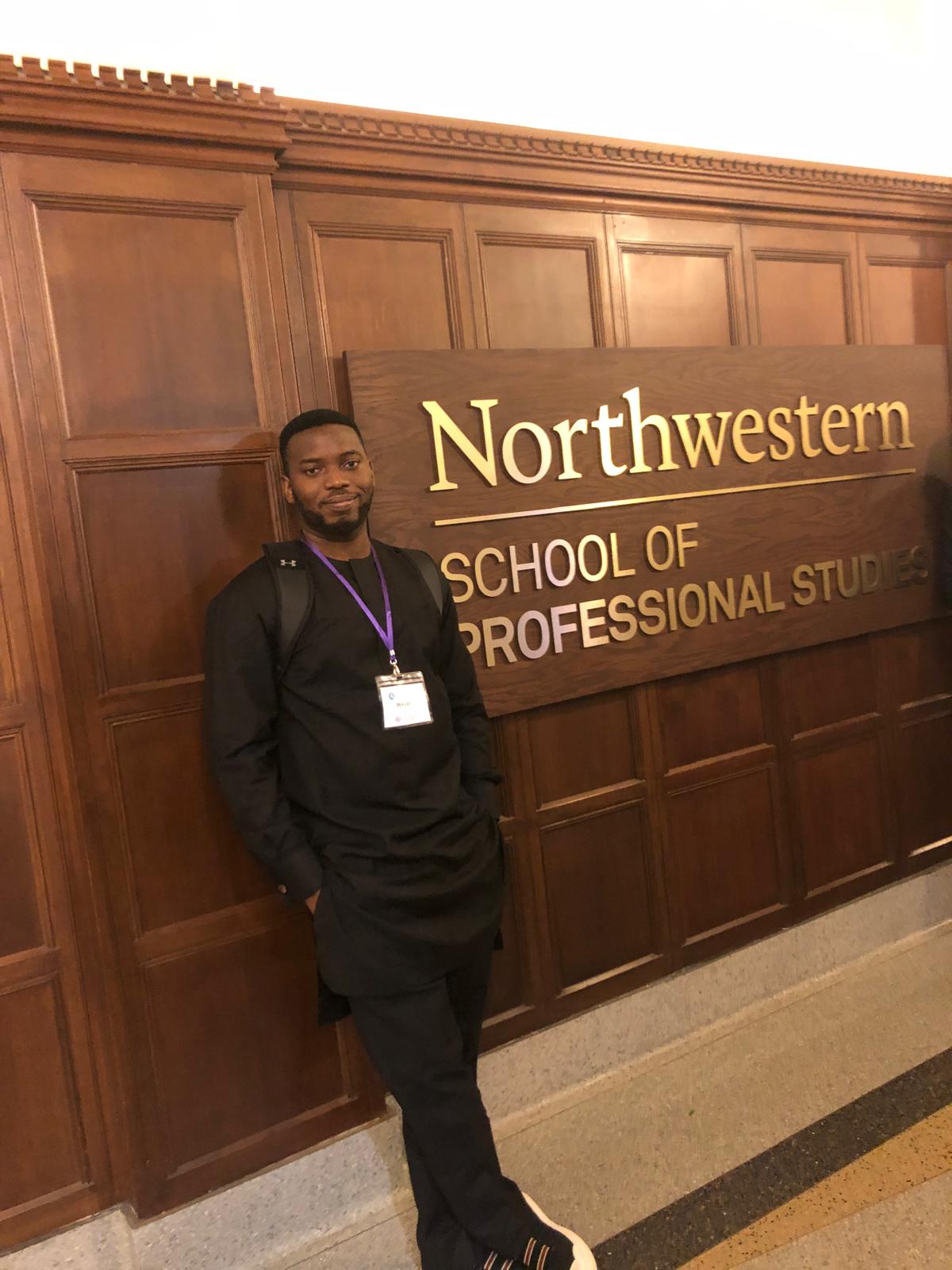 Wezam Obanor at Northwestern School of Professional Studies